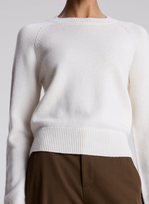 Ashtyn Cashmere Crew Neck Sweater